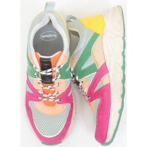 Chunky Colorful Platform Sneakers Women's 8 Walking Tennis Travel Shoes